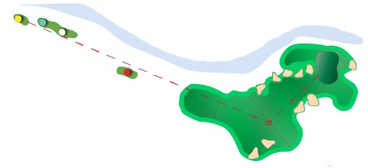 Hố 14 - Par 4 - 308 yards