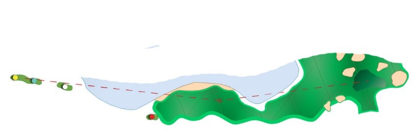 Hố 18 - Par 4 - 438 yards